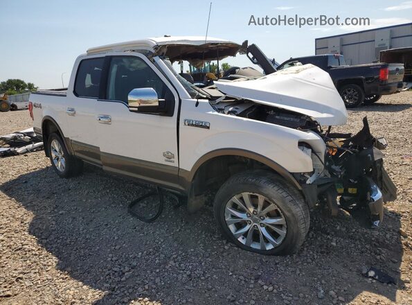 1FTEW1EG3GFB37117 2016 FORD F150 White Передня права чверть