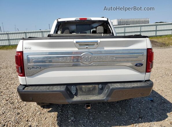 1FTEW1EG3GFB37117 2016 FORD F150 White Вид ззаду