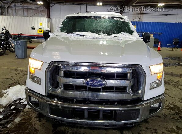 1FTEW1EG3GFC00149 2016 FORD F150 White Widok z przodu