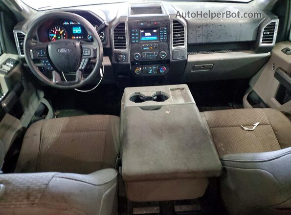 1FTEW1EG3GFC00149 2016 FORD F150 White Widok deski rozdzielczej