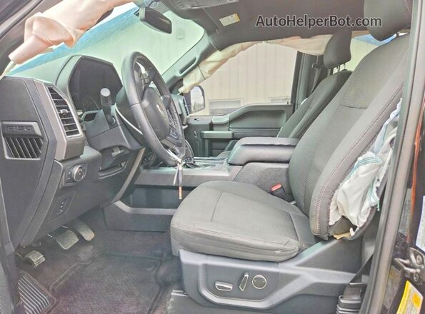 1FTEW1EG3GFC55152 2016 FORD F150 Black Սալոնի դիմացի տեսք