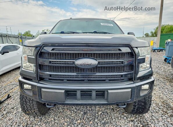 1FTEW1EG3GFC55152 2016 FORD F150 Black Դիմացի տեսք