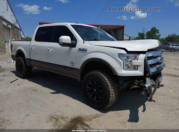 1FTEW1EG3GFD14510 2016 FORD F150 White Вид спереду