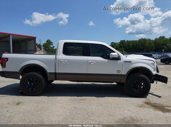1FTEW1EG3GFD14510 2016 FORD F150 White Панорамний вид салону 360°