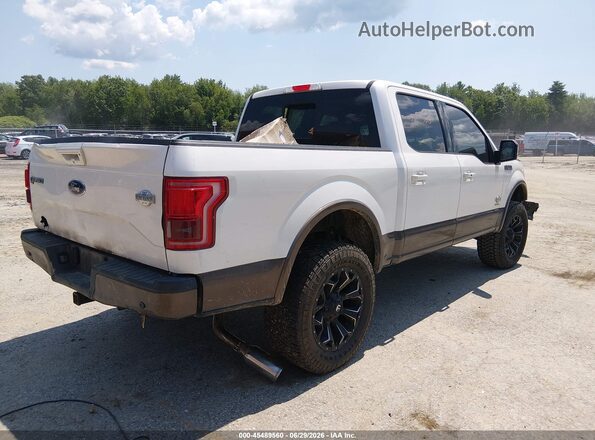 1FTEW1EG3GFD14510 2016 FORD F150 White Задня права чверть