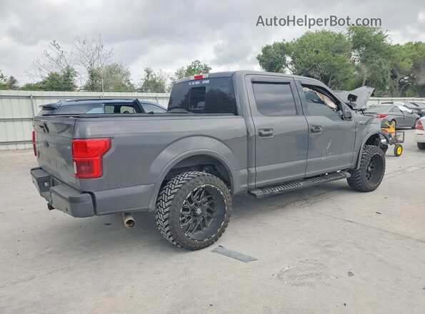 1FTEW1EG3JFE09950 2018 FORD F150 Серый Задняя правая четверть