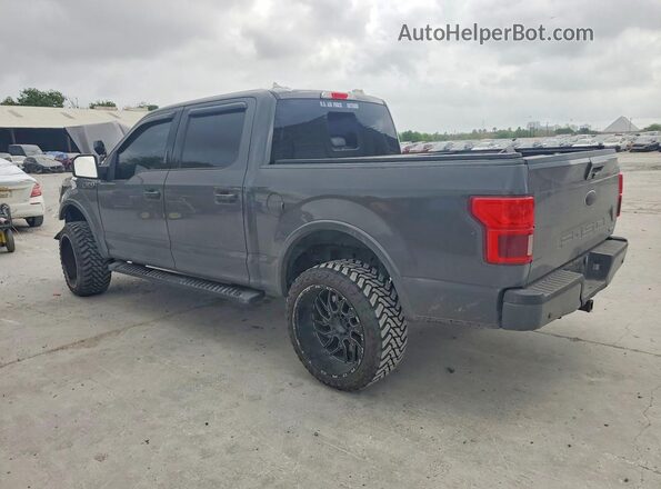 1FTEW1EG3JFE09950 2018 FORD F150 Серый Задняя левая четверть
