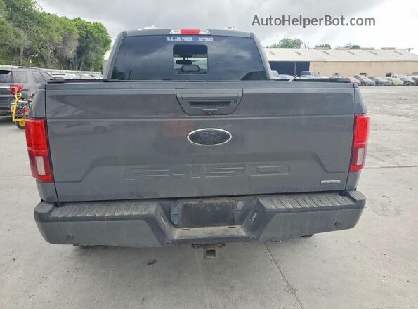 1FTEW1EG3JFE09950 2018 FORD F150 Серый Вид сзади