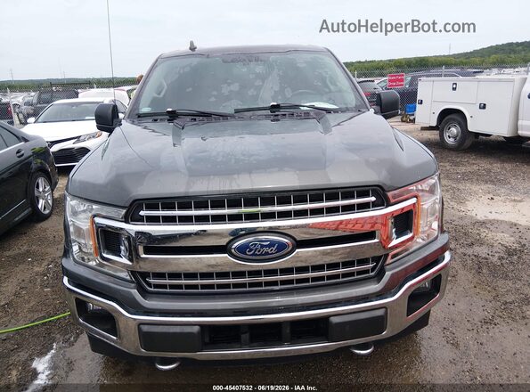 1FTEW1EG3JKD53452 2018 FORD F150 Gray Vista del cuadro de instrumentos
