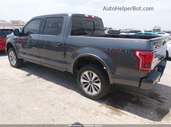 1FTEW1EG4HFB52291 2017 FORD F150 Gray Задня ліва чверть