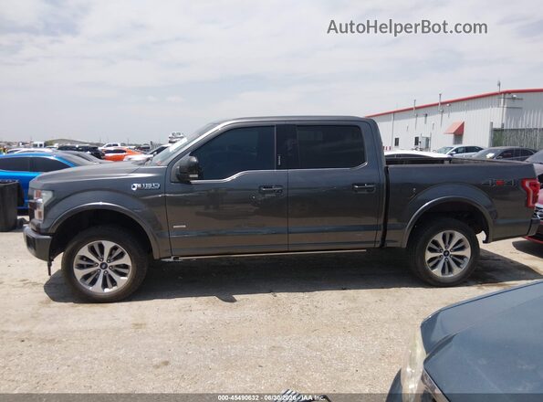 1FTEW1EG4HFB52291 2017 FORD F150 Gray Панорамний вид салону 360°