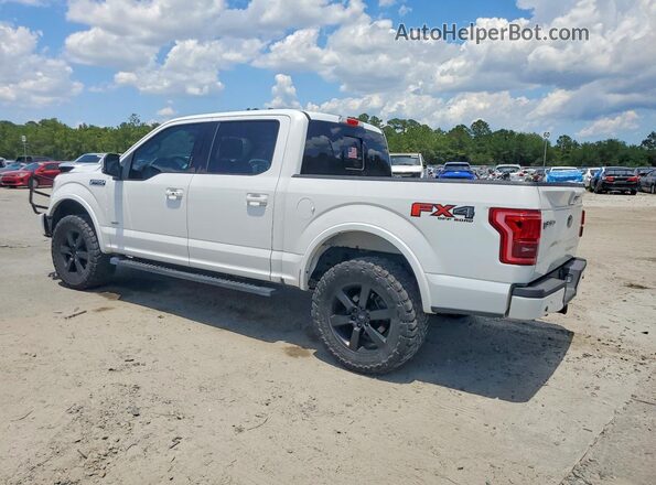 1FTEW1EG5GFB93267 2016 FORD F150 White Հետևի ձախ