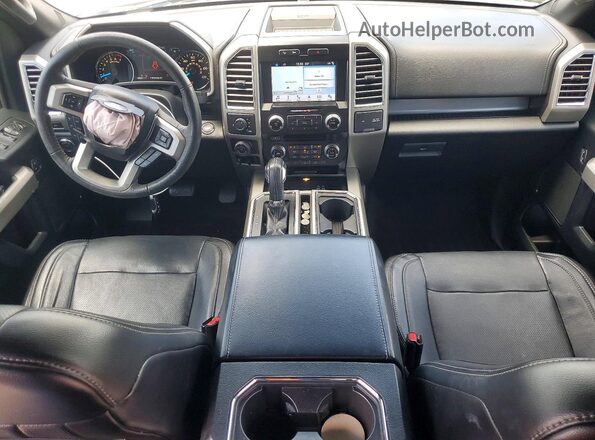 1FTEW1EG5GFB93267 2016 FORD F150 White Առջևի վահանակի տեսք