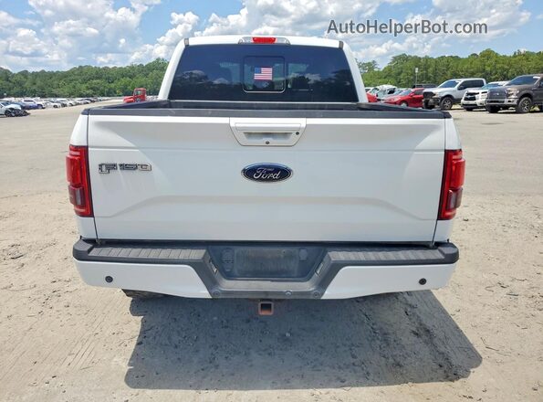 1FTEW1EG5GFB93267 2016 FORD F150 White Հետևի տեսք