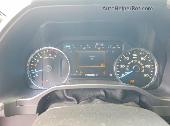 1FTEW1EG5GFB93267 2016 FORD F150 White Սարքավորումների վահանակի տեսք