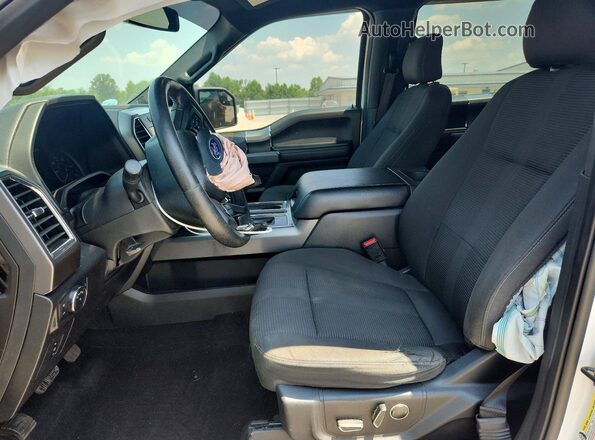 1FTEW1EG5GFC55153 2016 FORD F150 White Front interior view