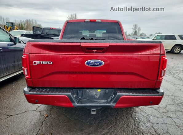 1FTEW1EG5GFD50991 2016 FORD F150 White Vista trasera