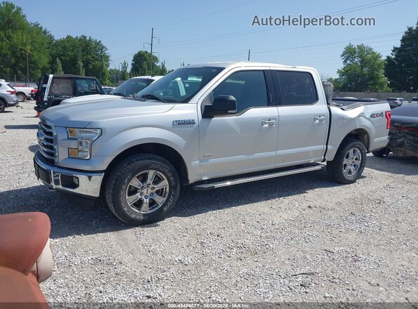 1FTEW1EG5GKF50342 2016 FORD F150 Silver Передня ліва чверть