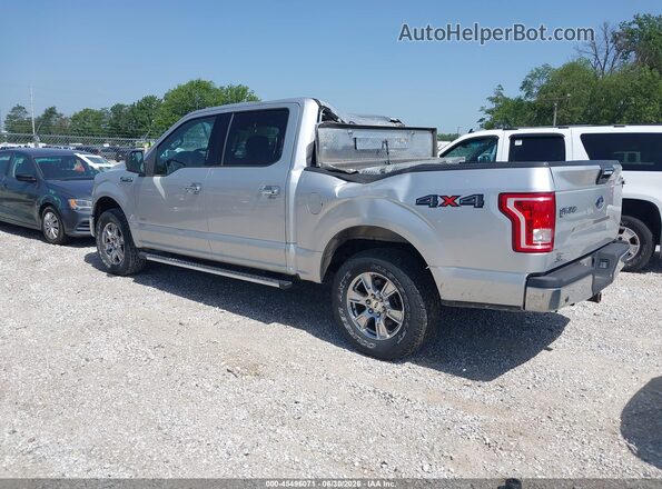 1FTEW1EG5GKF50342 2016 FORD F150 Silver Задня ліва чверть