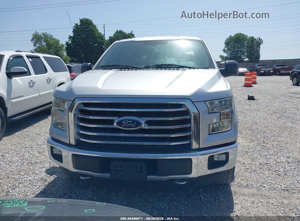 1FTEW1EG5GKF50342 2016 FORD F150 Silver Вид щитка приладів