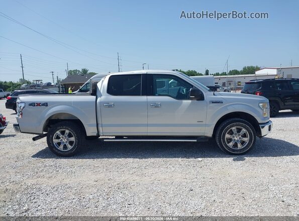 1FTEW1EG5GKF50342 2016 FORD F150 Silver Вид задньої частини салону
