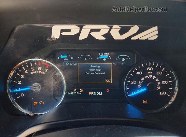 1FTEW1EG5HFB70945 2017 FORD F150 White Instrument cluster view