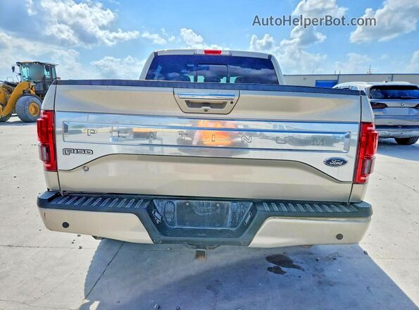 1FTEW1EG5HFB76504 2017 FORD F150 Beige 