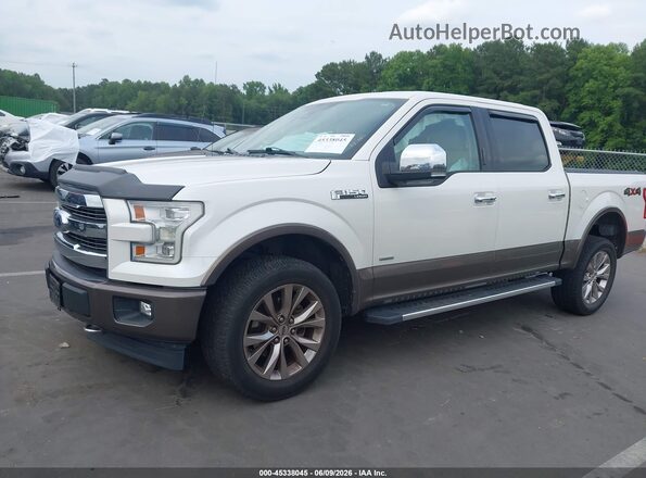 1FTEW1EG5HFC17486 2017 FORD F150 White Front left