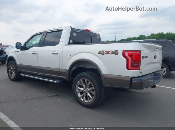 1FTEW1EG5HFC17486 2017 FORD F150 White Rear left