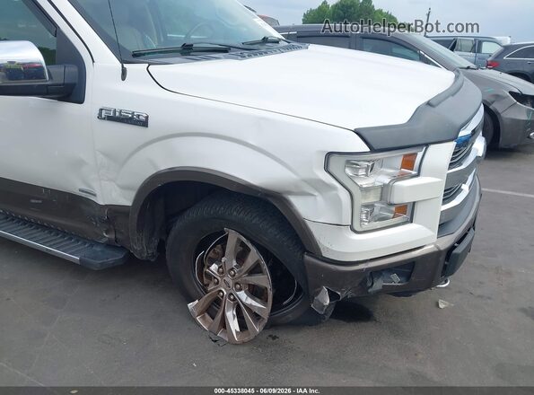 1FTEW1EG5HFC17486 2017 FORD F150 White Front view