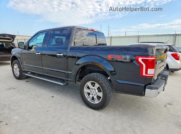 1FTEW1EG5HKC70986 2017 FORD F150 Black Tył lewy