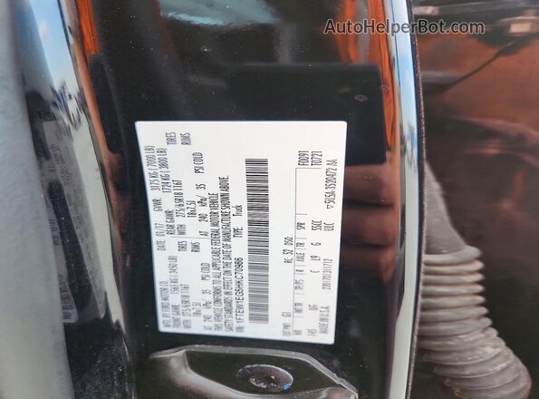 1FTEW1EG5HKC70986 2017 FORD F150 Black Widok komory silnika