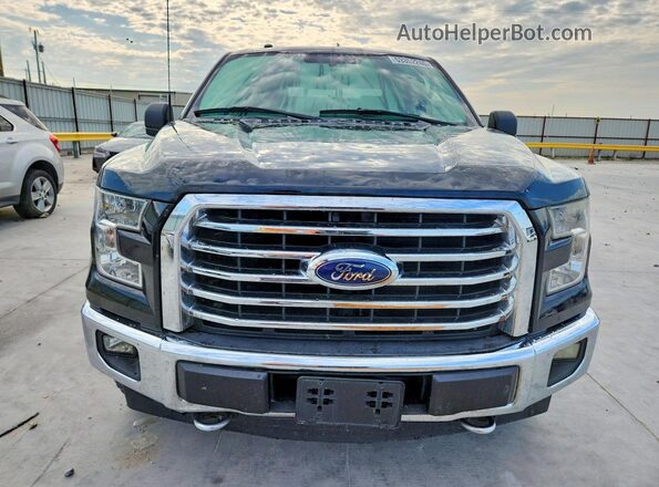 1FTEW1EG5HKC70986 2017 FORD F150 Black Widok z przodu