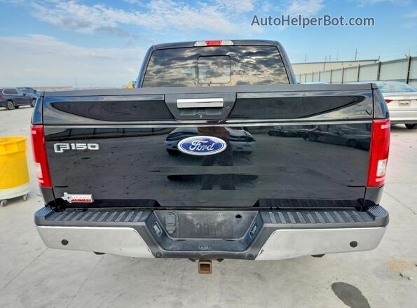 1FTEW1EG5HKC70986 2017 FORD F150 Black Widok z tyłu