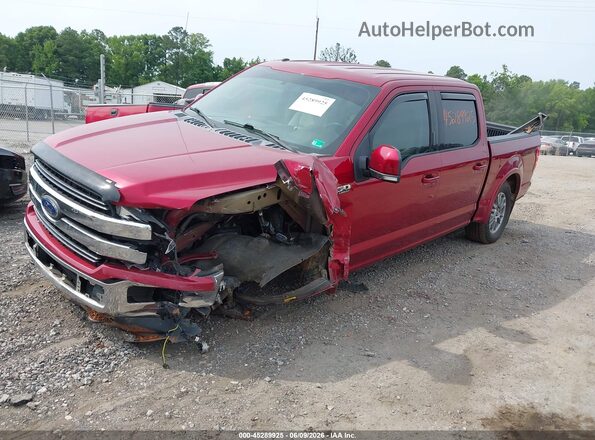 1FTEW1EG5JFD02267 2018 FORD F150 Red Przód lewy