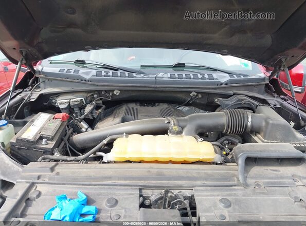 1FTEW1EG5JFD02267 2018 FORD F150 Red Widok z tyłu