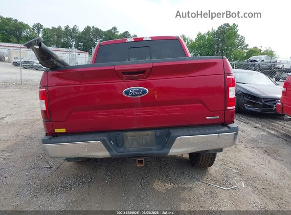 1FTEW1EG5JFD02267 2018 FORD F150 Red 