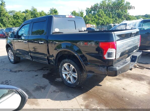 1FTEW1EG5JFD91399 2018 FORD F150 Black Задня ліва чверть