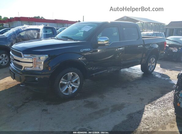 1FTEW1EG5JFD91399 2018 FORD F150 Black Передня ліва чверть
