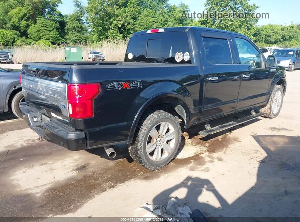 1FTEW1EG5JFD91399 2018 FORD F150 Black Задня права чверть
