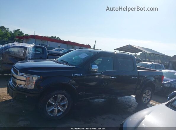 1FTEW1EG5JFD91399 2018 FORD F150 Black Панорамний вид салону 360°