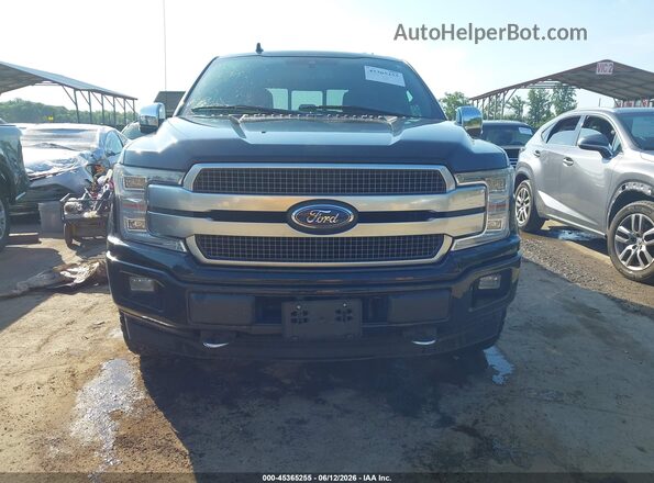 1FTEW1EG5JFD91399 2018 FORD F150 Black Вид щитка приладів