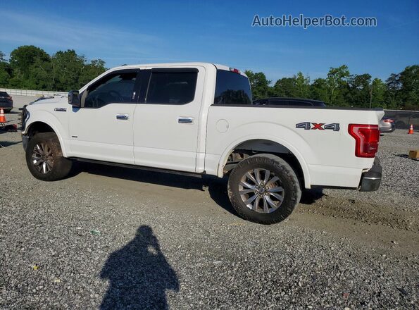 1FTEW1EG6GFB20442 2016 FORD F150 White Tył lewy
