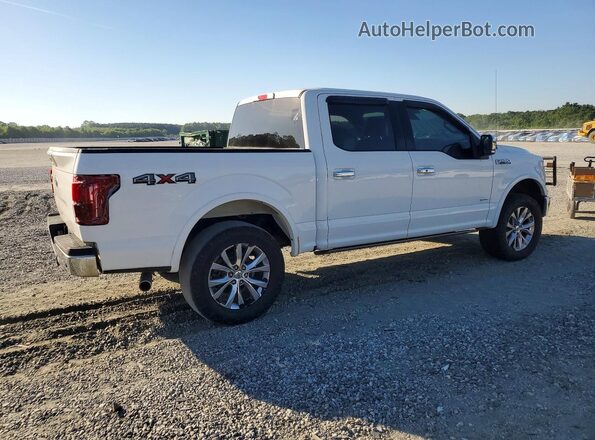 1FTEW1EG6GFB20442 2016 FORD F150 White Tył prawy