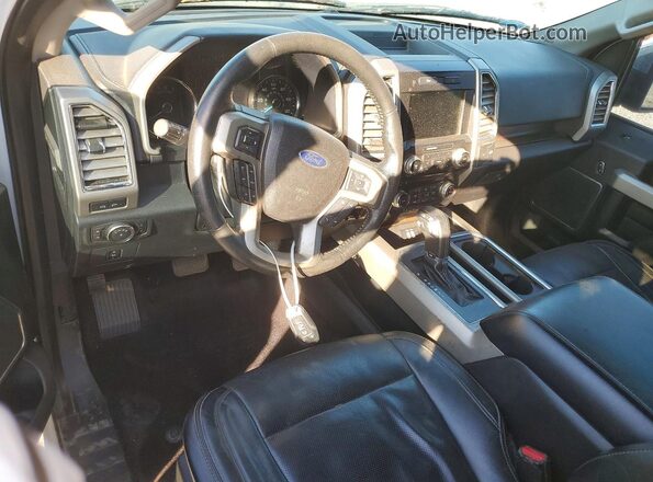 1FTEW1EG6GFB20442 2016 FORD F150 White Widok deski rozdzielczej