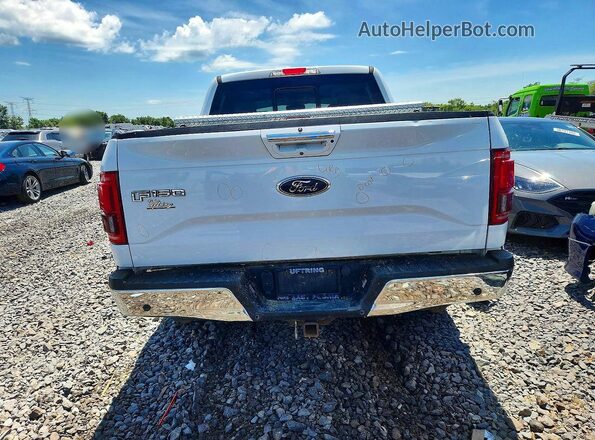 1FTEW1EG6GFB84688 2016 FORD F150 White Հետևի տեսք