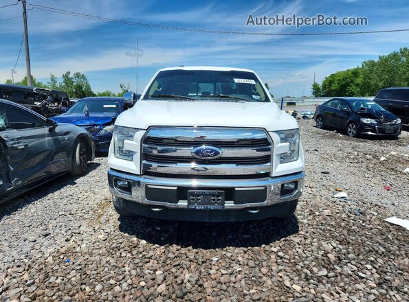 1FTEW1EG6GFB84688 2016 FORD F150 White Դիմացի տեսք