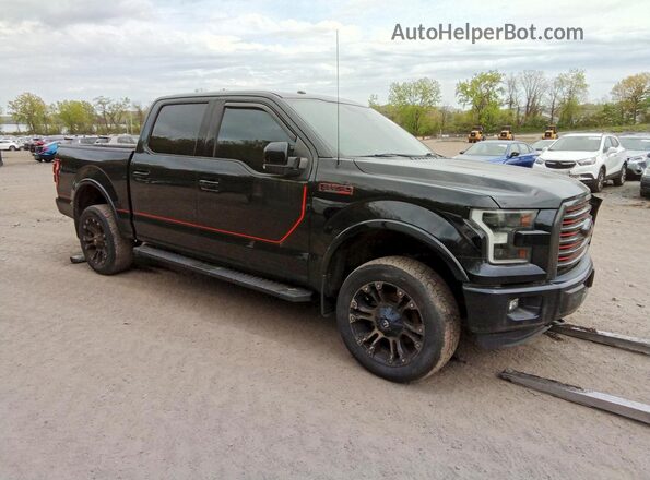 1FTEW1EG6GFC81731 2016 FORD F150 Black Front right