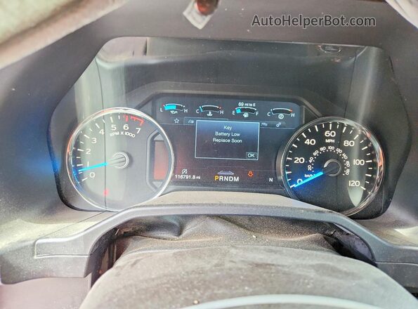 1FTEW1EG6HFA40611 2017 FORD F150 Two Tone Սարքավորումների վահանակի տեսք