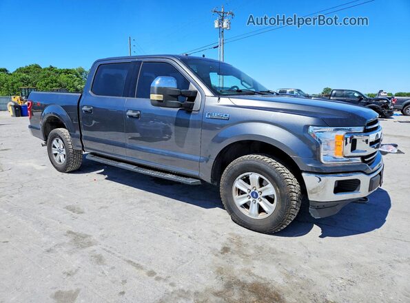 1FTEW1EG6JFD55141 2018 FORD F150 Charcoal 